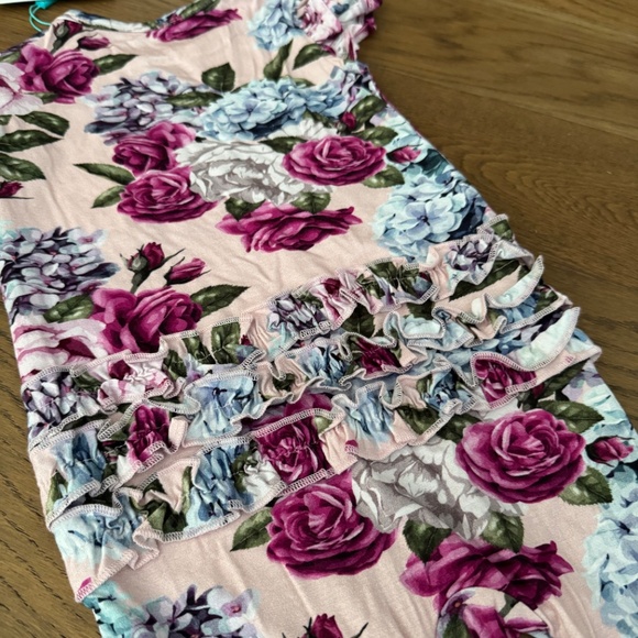 Posh Peanut Monroe Ruffled Cap Sleeve Romper 18-24 NWT - Picture 3 of 3